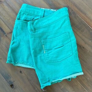 🌷5/$20🌷 Firefly Green Jean Shorts size L